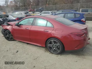 2021 Mercedes-Benz CLA with VIN W1K5J4HB0MN165366, listed as a Copart auction lot 78913674 with 33,779 mi miles and Salvage Title. Bid and sale history available at carsss.com. Image 2.