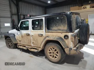 2024 Jeep Wrangler Sport with VIN 1C4PJXKNXRW233990, listed as a Copart auction lot 44586675 with 16,302 mi miles and Salvage title. Bid and sale history available at DreamBid. Image 2.