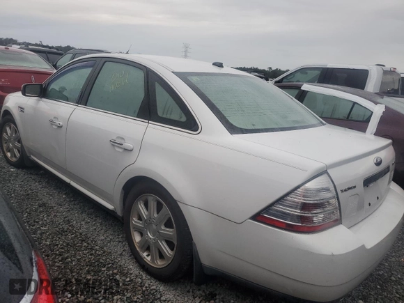 2008 Ford Taurus Limited with VIN 1FAHP25W78G173112, listed as a Copart auction lot 74855154 with 0 mi miles and Salvage Title. Bid and sale history available at carsss.com. Image 2.