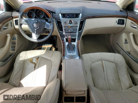 2012 Cadillac CTS Luxury with VIN 1G6DE5E56C0135964, listed as a Copart auction lot 53089505 with 114,258 mi miles and Salvage title. Bid and sale history available at DreamBid. Image 8.