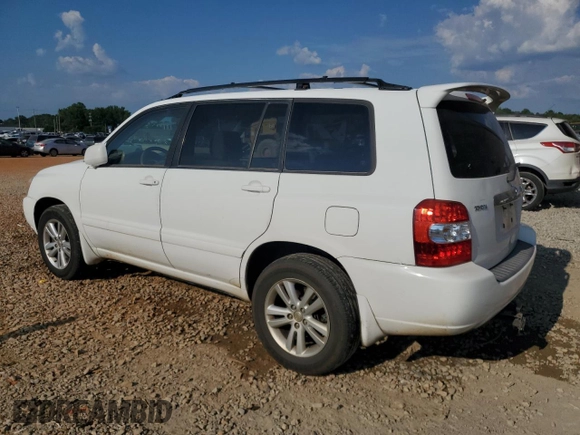2006 Toyota Highlander with VIN JTEDW21A960007679, listed as a Copart auction lot 63395845 with 342,597 mi miles and Clean title. Bid and sale history available at DreamBid. Image 2.