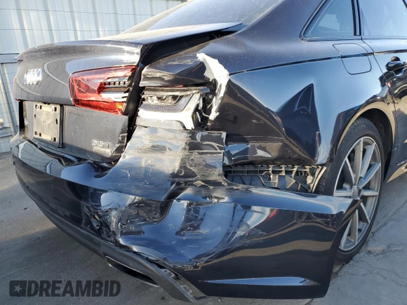 2018 Audi A6 Premium Plus with VIN WAUG3AFC4JN112489, listed as a Copart auction lot 65771052 with 12,816 mi miles. Bid and sale history available at carsss.com. Image 9.