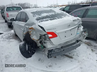2013 Nissan Sentra SV with VIN 1N4AB7APXDN901698, listed as a IAAI auction lot 41622483 with 156,124 mi miles and . Bid and sale history available at DreamBid. Image 6.