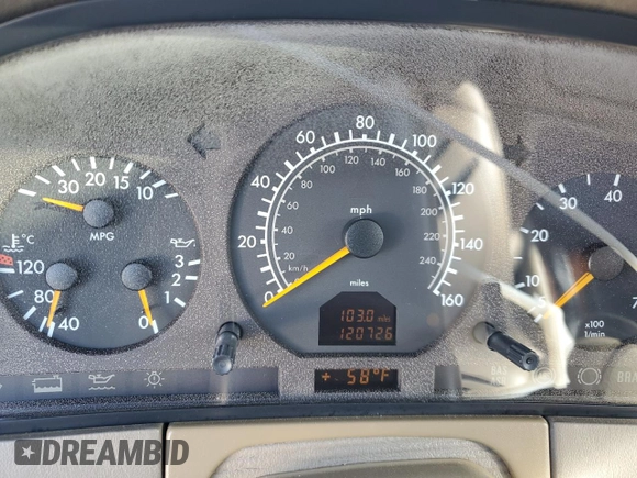 1998 Mercedes-Benz S-Class with VIN WDBGA43G0WA402064, listed as a Copart auction lot 83436324 with 120,726 mi miles and Clean Title. Bid and sale history available at carsss.com. Image 9.
