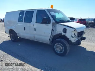 2003 Ford Econoline Cargo Commercial with VIN 1FTNE24L43HB35916, listed as a IAAI auction lot 41526304 with 86,810 mi miles and . Bid and sale history available at carsss.com. Image 1.