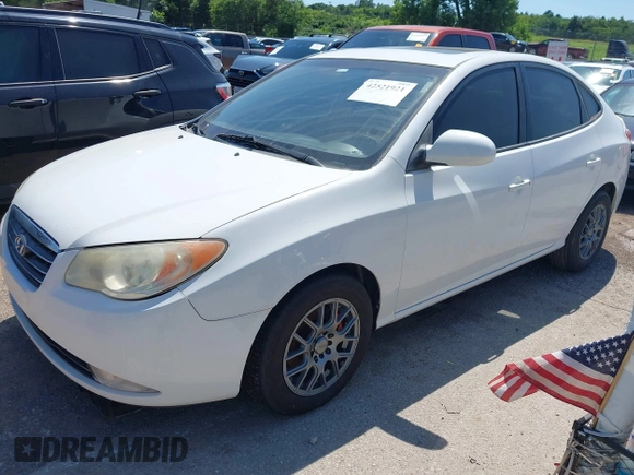 2008 Hyundai Elantra GLS with VIN KMHDU46D08U277108, listed as a IAAI auction lot 42521921 with 264,288 mi miles and . Bid and sale history available at DreamBid. Image 2.