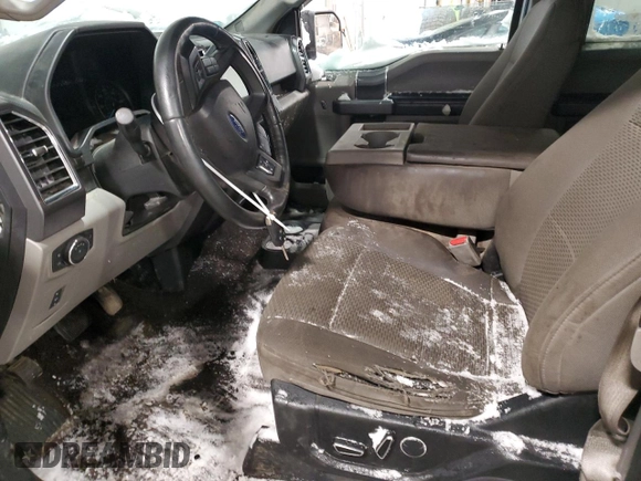 2016 Ford F-150 XLT with VIN 1FTFX1EG0GFD08245, listed as a Copart auction lot 43473405 with 101,567 mi miles and Salvage Title. Bid and sale history available at carsss.com. Image 7.
