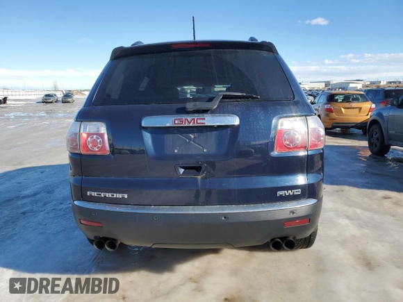 2012 GMC Acadia SLE with VIN 1GKKVPED1CJ326407, listed as a Copart auction lot 46431725 with 268,662 mi miles and Salvage Title. Bid and sale history available at carsss.com. Image 6.