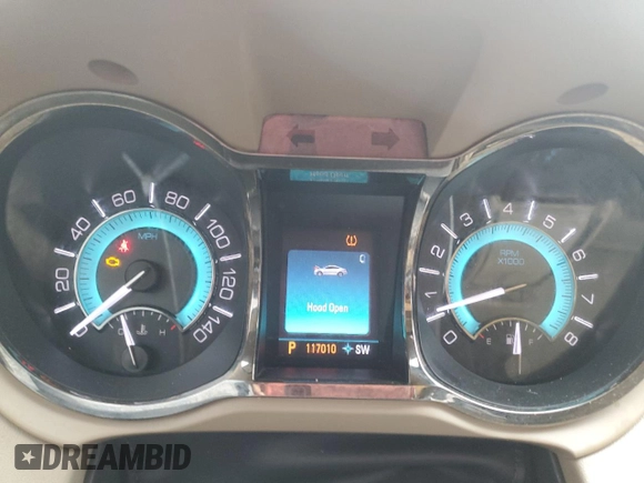2011 Buick LaCrosse CXS with VIN 1G4GE5ED0BF259334, listed as a Copart auction lot 56402765 with 117,010 mi miles and Salvage title. Bid and sale history available at DreamBid. Image 9.
