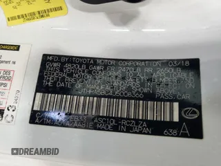 2018 Lexus RC 300 z VIN JTHHA5BC4J5008366, wystawiony jako Copart lot #80749064 z przebiegiem 96 574 mil mil oraz Szkoda całkowita • Salvage title. Historia ofert i sprzedaży dostępna na DreamBid. Obrazek 12.