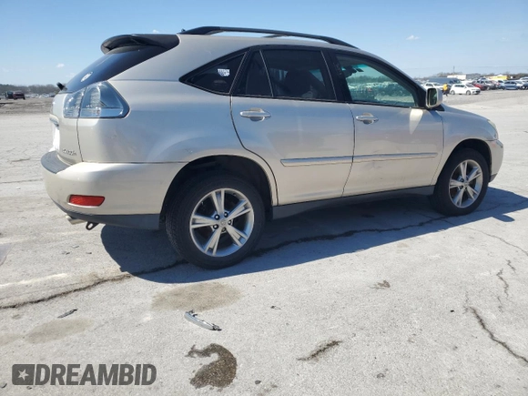 2006 Lexus RX 400h with VIN JTJGW31UX60004370, listed as a Copart auction lot 50452855 with Not provided miles and Clean title. Bid and sale history available at DreamBid. Image 3.