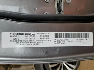 2012 Dodge Charger SRT8 with VIN 2C3CDXEJ1CH240058, listed as a Copart auction lot 73943004 with 72,013 mi miles and Salvage Title. Bid and sale history available at carsss.com. Image 12.