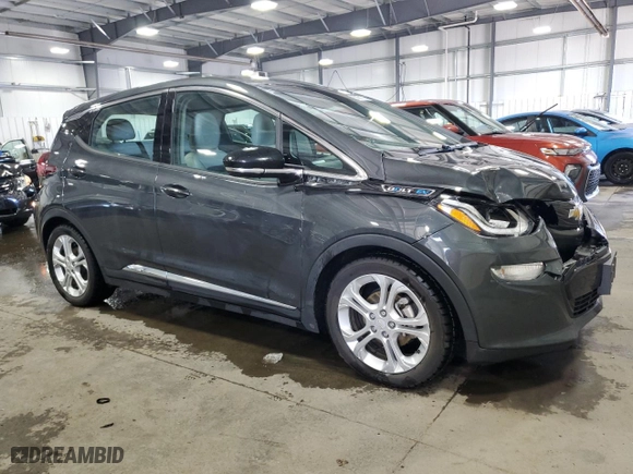 2020 Chevrolet Bolt EV LT with VIN 1G1FY6S09L4124020, listed as a Copart auction lot 50991175 with 46,982 mi miles and Salvage Title. Bid and sale history available at carsss.com. Image 4.