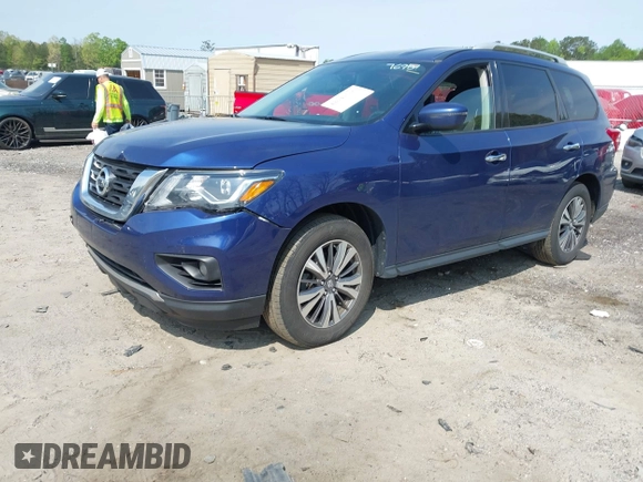 2019 Nissan Pathfinder SL with VIN 5N1DR2MM0KC577690, listed as a IAAI auction lot 42041700 with 133,392 mi miles and . Bid and sale history available at DreamBid. Image 2.