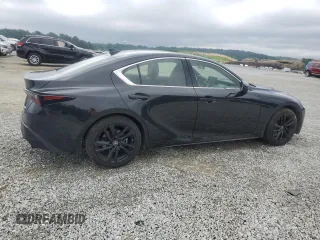 2021 Lexus IS 300 with VIN JTHC81F27M5046193, listed as a Copart auction lot 59846805 with 92,034 mi miles and Salvage title. Bid and sale history available at DreamBid. Image 3.
