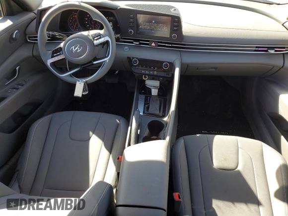 2023 Hyundai Elantra SEL with VIN KMHLM4AG7PU609203, listed as a Copart auction lot 47626835 with 15,098 mi miles and Salvage Title. Bid and sale history available at DreamBid. Image 8.