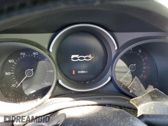 2019 FIAT 500L Trekking with VIN ZFBNFADH6KZ042149, listed as a Copart auction lot 81961714 with 51,554 mi miles and Salvage Title. Bid and sale history available at carsss.com. Image 9.