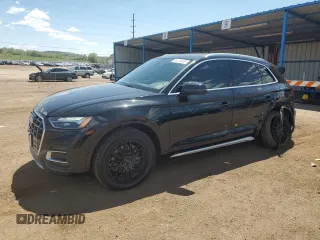 2022 Audi Q5 Premium Plus with VIN WA1BBAFY5N2082786, listed as a Copart auction lot 56413035 with 32,222 mi miles and Salvage title. Bid and sale history available at DreamBid. Image 1.