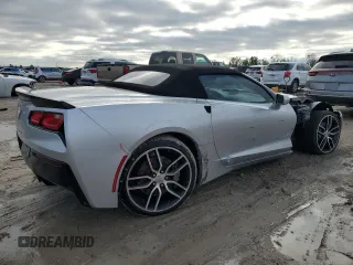 2014 Chevrolet Corvette 3LT with VIN 1G1YF3D75E5125797, listed as a Copart auction lot 85872054 with 60,115 mi miles and Salvage Title. Bid and sale history available at carsss.com. Image 3.