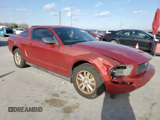 2007 Ford Mustang Deluxe with VIN 1ZVFT80N475323392, listed as a Copart auction lot 47932565 with 312,770 mi miles and Salvage Title. Bid and sale history available at carsss.com. Image 4.