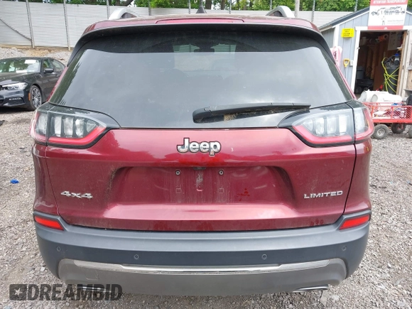 2019 Jeep Cherokee Limited with VIN 1C4PJMDX3KD235353, listed as a IAAI auction lot 42356341 with 104,109 mi miles and . Bid and sale history available at DreamBid. Image 16.