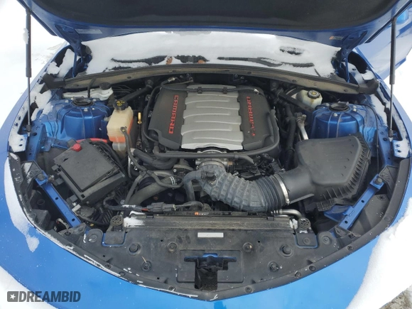 2017 Chevrolet Camaro 1SS with VIN 1G1FF1R77H0113074, listed as a Copart auction lot 45790455 with 57,183 mi miles and Salvage Title. Bid and sale history available at carsss.com. Image 12.