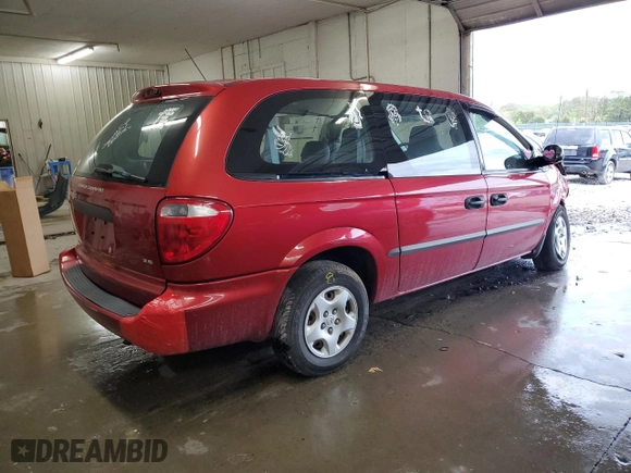 2002 Dodge Caravan SE with VIN 1B4GP24312B506399, listed as a Copart auction lot 52765685 with 0 mi miles and Salvage Title. Bid and sale history available at carsss.com. Image 3.
