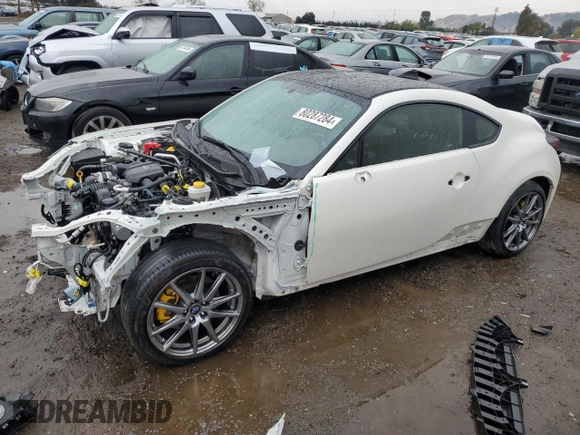 2023 Subaru BRZ Premium with VIN JF1ZDBB11P9700098, listed as a Copart auction lot 80287284 with 24,847 mi miles and Salvage Title. Bid and sale history available at carsss.com. Image 1.