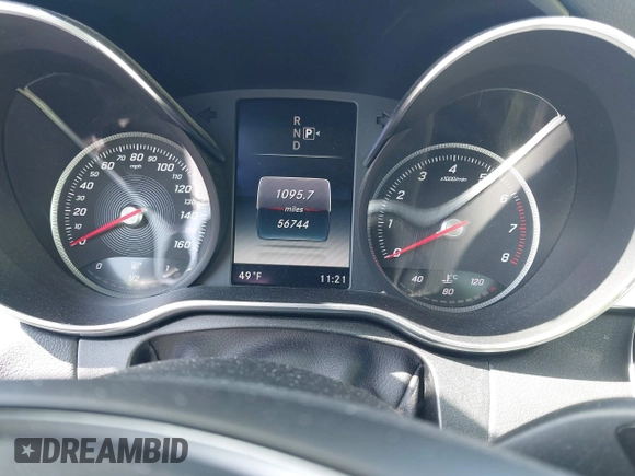 2015 Mercedes-Benz C 300 Luxury with VIN 55SWF4KB0FU034771, listed as a IAAI auction lot 41932668 with 56,744 mi miles and . Bid and sale history available at DreamBid. Image 7.