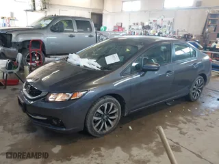2014 Honda Civic Sedan EX-L with VIN 19XFB2F94EE051344, listed as a IAAI auction lot 41871214 with 34,703 mi miles. Bid and sale history available at carsss.com. Image 17.
