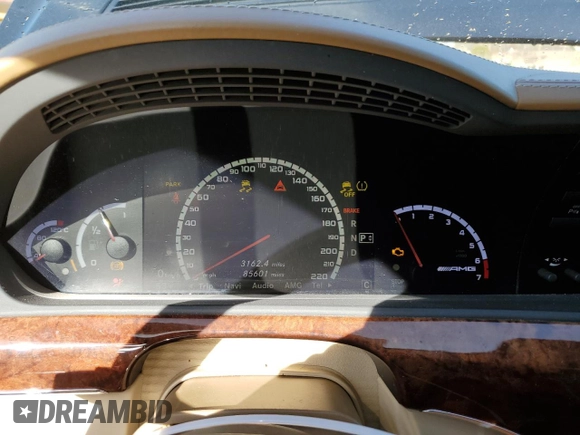2012 Mercedes-Benz S with VIN WDDNG7KB3CA428206, listed as a Copart auction lot 42935475 with 85,601 mi miles and Salvage Title. Bid and sale history available at DreamBid. Image 9.