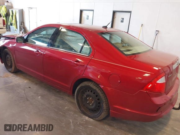 2012 Ford Fusion SEL with VIN 3FAHP0JAXCR338537, listed as a IAAI auction lot 41840670 with 106,690 mi miles. Bid and sale history available at carsss.com. Image 3.