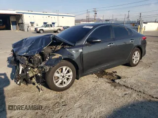 2016 Kia Optima LX with VIN KNAGT4L33G5070945, listed as a Copart auction lot 43010025 with 103,220 mi miles and Salvage Title. Bid and sale history available at carsss.com. Image 1.