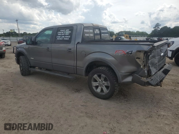 2012 Ford F-150 XL with VIN 1FTFW1ET5CFC70747, listed as a Copart auction lot 56625225 with 222,001 mi miles and Salvage title. Bid and sale history available at DreamBid. Image 2.