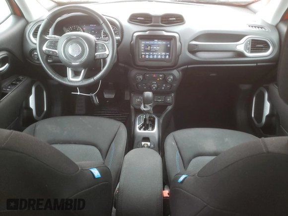 2021 Jeep Renegade Islander with VIN ZACNJDBB2MPM47113, listed as a Copart auction lot 50206165 with 23,570 mi miles and Salvage title. Bid and sale history available at DreamBid. Image 8.