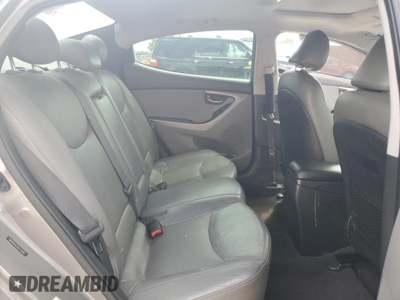 2013 Hyundai Elantra Limited with VIN 5NPDH4AE1DH172008, listed as a Copart auction lot 55026315 with 161,632 mi miles and Salvage Title. Bid and sale history available at DreamBid. Image 10.