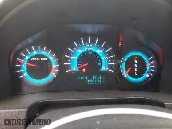 2011 Ford Fusion SE with VIN 3FAHP0HA3BR254872, listed as a Copart auction lot 88966625 with 140,360 mi miles and Salvage Title. Bid and sale history available at DreamBid. Image 9.