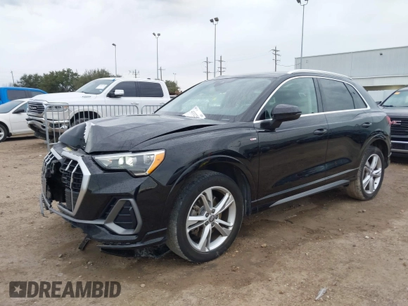 2020 Audi Q3 S line Premium z VIN WA1DECF34L1088002, wystawiony jako IAAI lot #41332352 z przebiegiem 41 196 mil mil oraz . Historia ofert i sprzedaży dostępna na DreamBid. Obrazek 17.