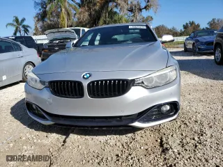 2017 BMW 4 Series 430i with VIN WBA4F7C57HG437994, listed as a Copart auction lot 76075274 with 0 mi miles and Salvage Title. Bid and sale history available at carsss.com. Image 5.