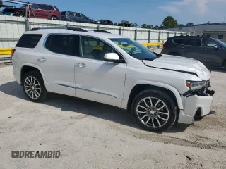 2020 GMC Acadia Denali with VIN 1GKKNPLS3LZ210516, listed as a Copart auction lot 55962585 with 24,160 mi miles and Non repairable. Bid and sale history available at DreamBid. Image 4.