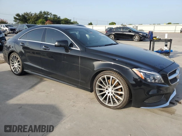 2016 Mercedes-Benz CLS with VIN WDDLJ6FB7GA182599, listed as a Copart auction lot 61830124 with 108,694 mi miles and Salvage Title. Bid and sale history available at carsss.com. Image 4.