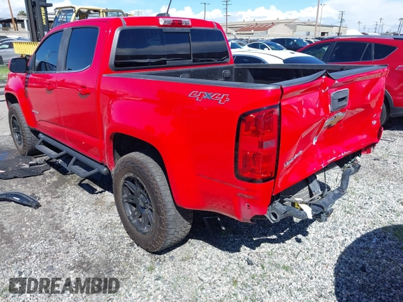 2017 Chevrolet Colorado 4WD LT with VIN 1GCPTCE12H1215667, listed as a IAAI auction lot 41431551 with 77,068 mi miles and . Bid and sale history available at DreamBid. Image 3.