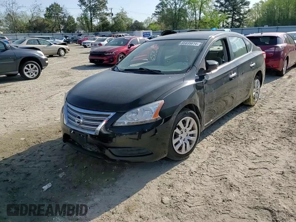 2013 Nissan Sentra S with VIN 3N1AB7AP2DL778119, listed as a Copart auction lot 65835614 with 99,623 mi miles and Salvage Title. Bid and sale history available at DreamBid. Image 10.