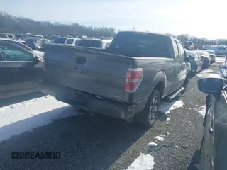 2013 Ford F-150 XL with VIN 1FTFX1CF8DKD57142, listed as a IAAI auction lot 41213305 with 157,031 mi miles. Bid and sale history available at carsss.com. Image 4.