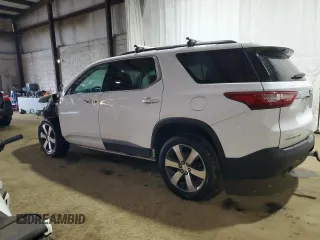 2020 Chevrolet Traverse LT with VIN 1GNEVHKW9LJ236935, listed as a Copart auction lot 56395265 with 102,336 mi miles and Salvage title. Bid and sale history available at DreamBid. Image 2.