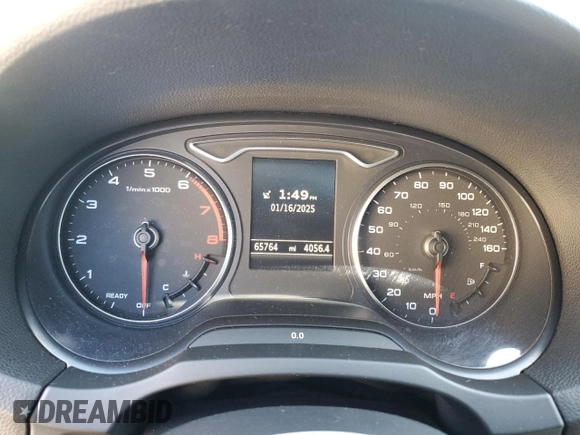 2016 Audi A3 1.8T Premium Plus with VIN WAUC7GFF4G1072494, listed as a Copart auction lot 88435655 with 65,764 mi miles and Salvage Title. Bid and sale history available at carsss.com. Image 9.
