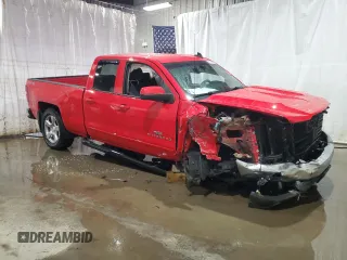 2017 Chevrolet Silverado 1500 LT with VIN 1GCVKREH7HZ324704, listed as a Copart auction lot 53108455 with 134,840 mi miles and Salvage Title. Bid and sale history available at DreamBid. Image 4.