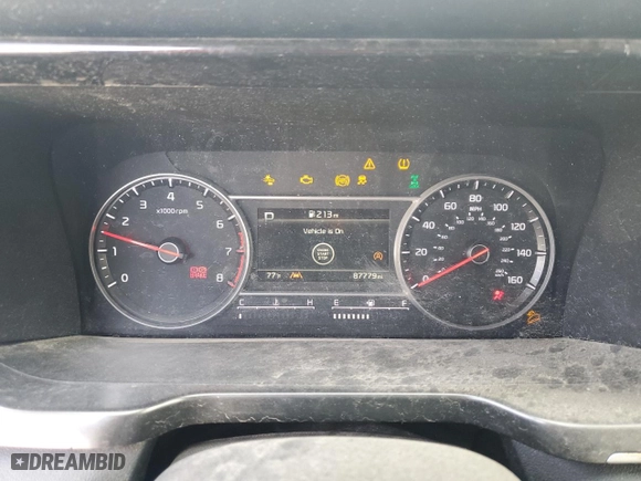 2021 Kia Sorento S with VIN 5XYRLDLC5MG024113, listed as a Copart auction lot 42989615 with 87,779 mi miles and Salvage Title. Bid and sale history available at carsss.com. Image 9.