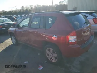 2007 Jeep Compass Sport with VIN 1J8FF47W27D136703, listed as a Copart auction lot 45460315 with 185,776 mi miles and Salvage Title. Bid and sale history available at carsss.com. Image 2.