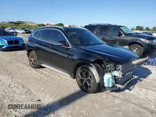 2019 BMW X1 sDrive28i with VIN WBXHU7C57K3H45035, listed as a Copart auction lot 47644493 with 34,629 mi miles. Bid and sale history available at carsss.com. Image 4.